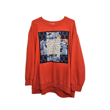Load image into Gallery viewer, Autumn Breeze Patchwork Crewneck (Size XXL)