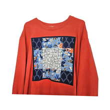 Load image into Gallery viewer, Autumn Breeze Patchwork Crewneck (Size XXL)