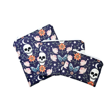 Load image into Gallery viewer, Celestial Skulls Reusable Food Safe Pouch