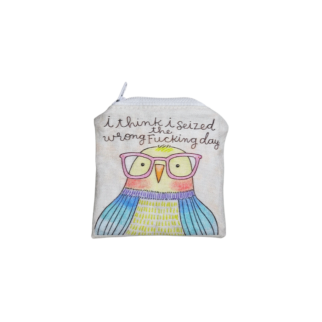 Sweary Bird #6 Reusable Food Safe Pouch