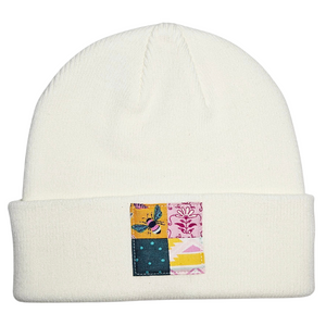 Bee Patchwork Beanie