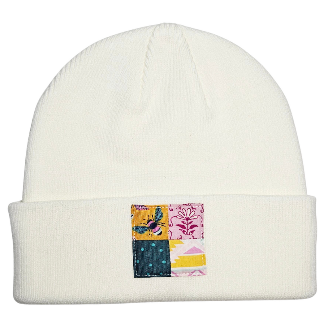Bee Patchwork Beanie