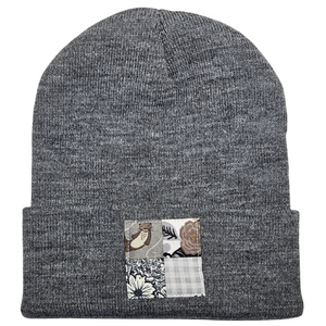 Otter Patchwork Beanie