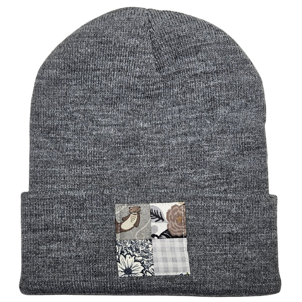 Otter Patchwork Beanie
