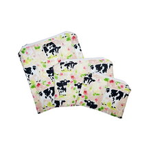 Load image into Gallery viewer, Cows Reusable Food Safe Pouch
