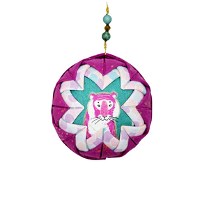 Fantasy Quilted Ornament (Two different Sides)