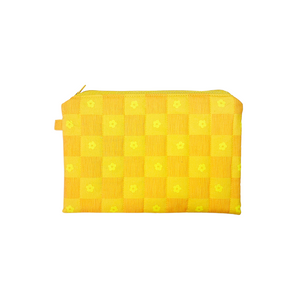 Checkmate [in Yellow] Quilted Catch All Clutch (Food Safe)
