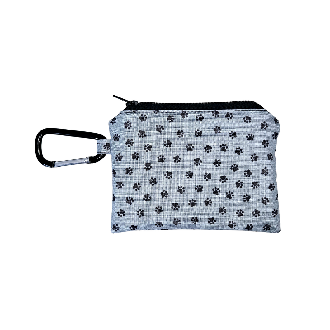 Paws on Grey Pooch Pouch