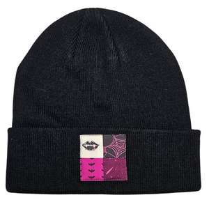 Vampires Kiss Patchwork Beanie