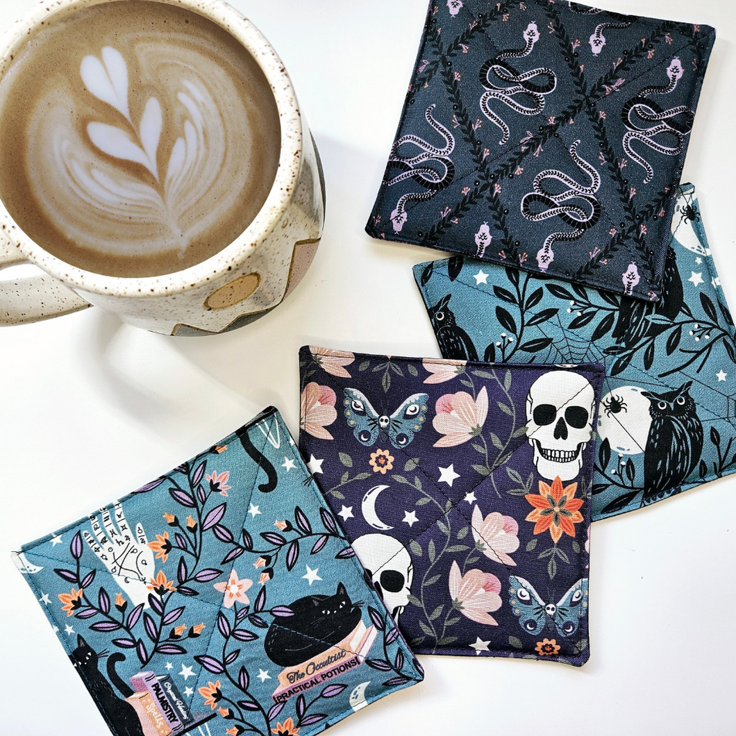 Spellbound Quilted Coaster Set