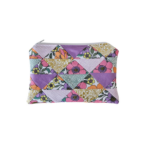 Blooming OOAK Patchwork Pouch (Food Safe)