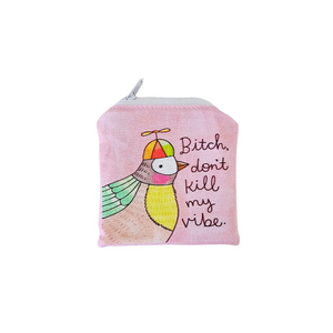 Sweary Bird #20 Reusable Food Safe Pouch