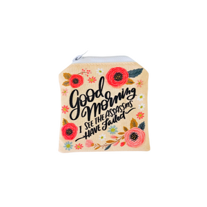 Sweary Florals #7 Reusable Food Safe Pouch