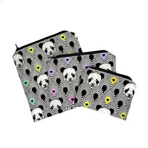 Pandas (Tula Pink) Reusable Food Safe Pouch