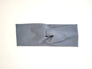 Mistiq Blue Headband (GOTS Certified Organic Cotton)