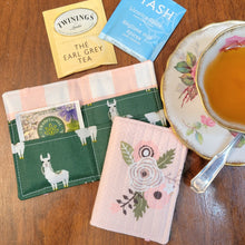 Load image into Gallery viewer, Farmhouse Florals Tea Wallet
